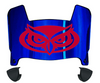 Florida Atlantic Owls Mini Football Helmet Visor Shield w/ Clips - PICK VISOR & LOGO COLOR