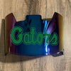Florida Gators Full Size Football Helmet Visor Shield w/ Clips - PICK VISOR & LOGO COLOR