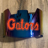 Florida Gators Full Size Football Helmet Visor Shield w/ Clips - PICK VISOR & LOGO COLOR