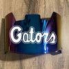 Florida Gators Full Size Football Helmet Visor Shield w/ Clips - PICK VISOR & LOGO COLOR