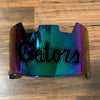 Florida Gators Full Size Football Helmet Visor Shield w/ Clips - PICK VISOR & LOGO COLOR