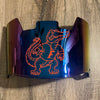 Florida Gators Full Size Football Helmet Visor Shield w/ Clips - PICK VISOR & LOGO COLOR