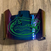 Florida Gators Full Size Football Helmet Visor Shield w/ Clips - PICK VISOR & LOGO COLOR