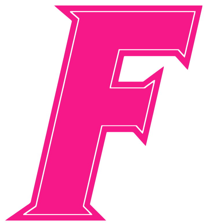 Florida Gators Hot Pink F Logo Premium DieCut Vinyl Decal PICK SIZE