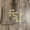 Florida State Seminoles Full Size Football Helmet Visor Shield w/ Clips - PICK VISOR & LOGO COLOR