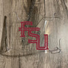 Florida State Seminoles Full Size Football Helmet Visor Shield w/ Clips - PICK VISOR & LOGO COLOR