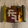 Florida State Seminoles Full Size Football Helmet Visor Shield w/ Clips - PICK VISOR & LOGO COLOR