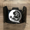 Florida State Seminoles Full Size Football Helmet Visor Shield w/ Clips - PICK VISOR & LOGO COLOR