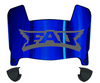 Florida Atlantic Owls Mini Football Helmet Visor Shield w/ Clips - PICK VISOR & LOGO COLOR
