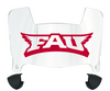 Florida Atlantic Owls Mini Football Helmet Visor Shield w/ Clips - PICK VISOR & LOGO COLOR