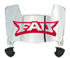 Florida Atlantic Owls Mini Football Helmet Visor Shield w/ Clips - PICK VISOR & LOGO COLOR