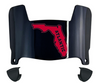 Florida Atlantic Owls Mini Football Helmet Visor Shield w/ Clips - PICK VISOR & LOGO COLOR