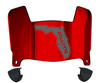 Florida Atlantic Owls Mini Football Helmet Visor Shield w/ Clips - PICK VISOR & LOGO COLOR