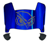 Florida Atlantic Owls Mini Football Helmet Visor Shield w/ Clips - PICK VISOR & LOGO COLOR
