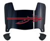 Florida State Seminoles Mini Football Helmet Visor Shield w/ Clips - PICK VISOR & LOGO COLOR