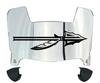 Florida State Seminoles Mini Football Helmet Visor Shield w/ Clips - PICK VISOR & LOGO COLOR