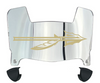 Florida State Seminoles Mini Football Helmet Visor Shield w/ Clips - PICK VISOR & LOGO COLOR