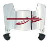 Florida State Seminoles Mini Football Helmet Visor Shield w/ Clips - PICK VISOR & LOGO COLOR