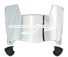 Florida State Seminoles Mini Football Helmet Visor Shield w/ Clips - PICK VISOR & LOGO COLOR
