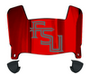Florida State Seminoles Mini Football Helmet Visor Shield w/ Clips - PICK VISOR & LOGO COLOR