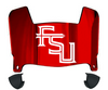 Florida State Seminoles Mini Football Helmet Visor Shield w/ Clips - PICK VISOR & LOGO COLOR