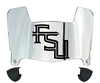 Florida State Seminoles Mini Football Helmet Visor Shield w/ Clips - PICK VISOR & LOGO COLOR