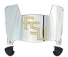 Florida State Seminoles Mini Football Helmet Visor Shield w/ Clips - PICK VISOR & LOGO COLOR