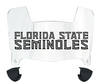 Florida State Seminoles Mini Football Helmet Visor Shield w/ Clips - PICK VISOR & LOGO COLOR