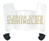 Florida State Seminoles Mini Football Helmet Visor Shield w/ Clips - PICK VISOR & LOGO COLOR