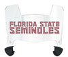 Florida State Seminoles Mini Football Helmet Visor Shield w/ Clips - PICK VISOR & LOGO COLOR