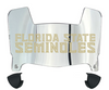 Florida State Seminoles Mini Football Helmet Visor Shield w/ Clips - PICK VISOR & LOGO COLOR
