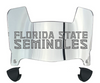 Florida State Seminoles Mini Football Helmet Visor Shield w/ Clips - PICK VISOR & LOGO COLOR