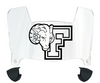 Fordham Rams Mini Football Helmet Visor Shield w/ Clips - PICK VISOR & LOGO COLOR
