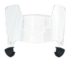 Fordham Rams Mini Football Helmet Visor Shield w/ Clips - PICK VISOR & LOGO COLOR