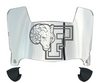 Fordham Rams Mini Football Helmet Visor Shield w/ Clips - PICK VISOR & LOGO COLOR