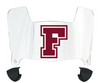 Fordham Rams Mini Football Helmet Visor Shield w/ Clips - PICK VISOR & LOGO COLOR