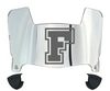 Fordham Rams Mini Football Helmet Visor Shield w/ Clips - PICK VISOR & LOGO COLOR