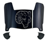 Fordham Rams Mini Football Helmet Visor Shield w/ Clips - PICK VISOR & LOGO COLOR