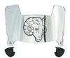 Fordham Rams Mini Football Helmet Visor Shield w/ Clips - PICK VISOR & LOGO COLOR