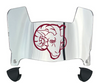 Fordham Rams Mini Football Helmet Visor Shield w/ Clips - PICK VISOR & LOGO COLOR