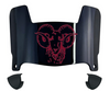 Fordham Rams Mini Football Helmet Visor Shield w/ Clips - PICK VISOR & LOGO COLOR