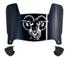 Fordham Rams Mini Football Helmet Visor Shield w/ Clips - PICK VISOR & LOGO COLOR