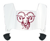 Fordham Rams Mini Football Helmet Visor Shield w/ Clips - PICK VISOR & LOGO COLOR