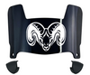 Fordham Rams Mini Football Helmet Visor Shield w/ Clips - PICK VISOR & LOGO COLOR