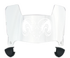 Fordham Rams Mini Football Helmet Visor Shield w/ Clips - PICK VISOR & LOGO COLOR