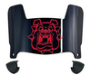 Fresno State Bulldogs Mini Football Helmet Visor Shield w/ Clips - PICK VISOR & LOGO COLOR