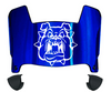 Fresno State Bulldogs Mini Football Helmet Visor Shield w/ Clips - PICK VISOR & LOGO COLOR