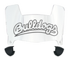 Fresno State Bulldogs Mini Football Helmet Visor Shield w/ Clips - PICK VISOR & LOGO COLOR