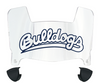 Fresno State Bulldogs Mini Football Helmet Visor Shield w/ Clips - PICK VISOR & LOGO COLOR