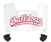 Fresno State Bulldogs Mini Football Helmet Visor Shield w/ Clips - PICK VISOR & LOGO COLOR